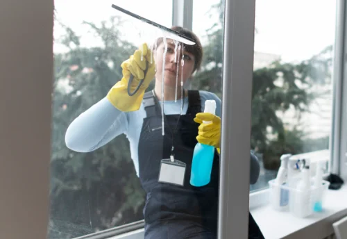 Nettoyage de vitres intérieures et extérieures à Estos